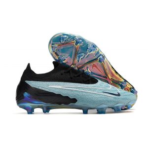 Chaussures de foot Nike Phantom GX Elite FG Nouveau Bleu Noir