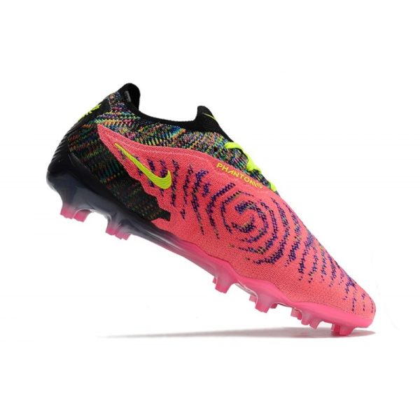 Nike Phantom GX Elite FG Nouveau Rose Noir Jaune