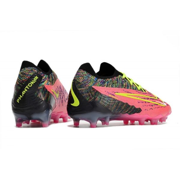 Nike Phantom GX Elite FG Nouveau Rose Noir Jaune
