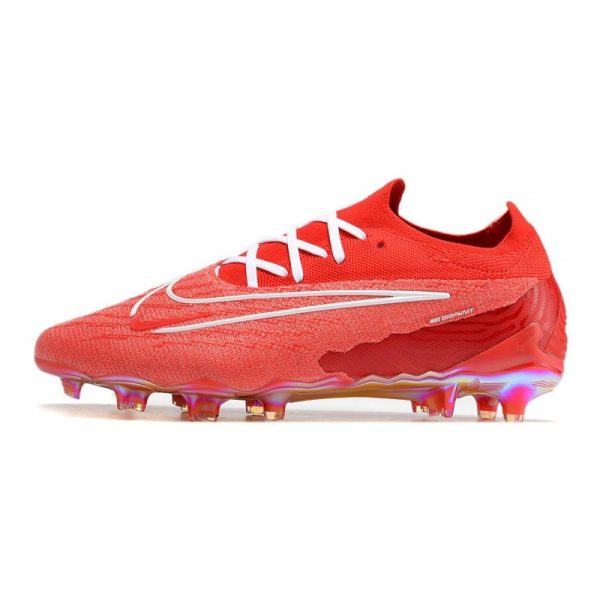 Nike Phantom GX Elite FG Nouveau Rouge Blanc