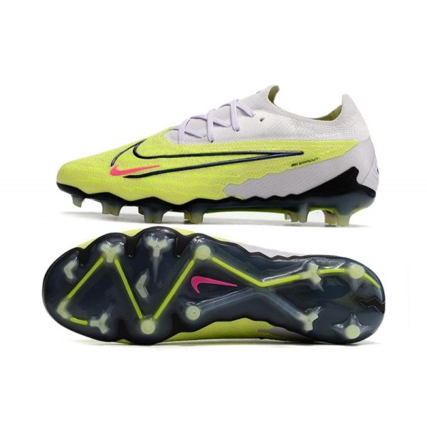 Nike Phantom GX Elite FG Nouveau Volt Très Pâle Gridiron Raisin Très Pâle