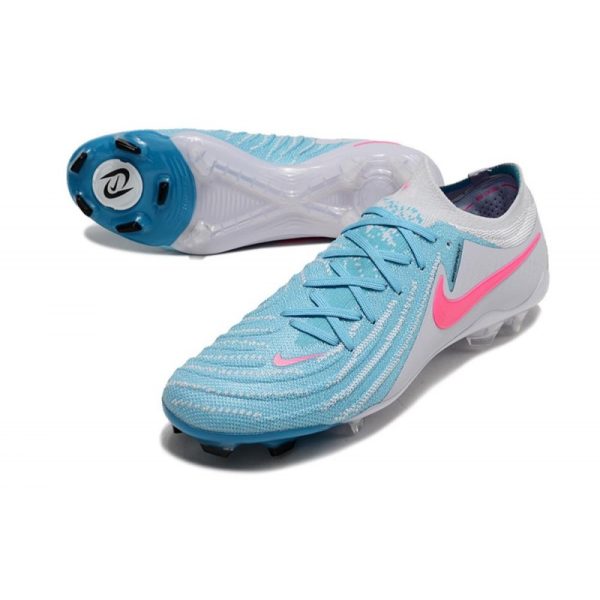 Nike Phantom Luna 2 Elite Low FG Bleu Blanc Rose