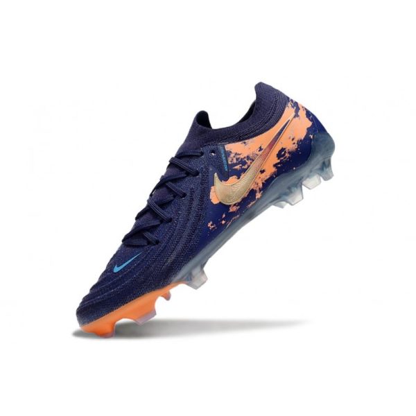 Nike Phantom Luna 2 Elite Low FG Bleu Orange Or