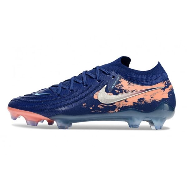 Nike Phantom Luna 2 Elite Low FG Haaland Bleu Vide Chrome