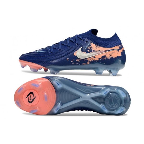 Nike Phantom Luna 2 Elite Low FG Haaland Bleu Vide Chrome