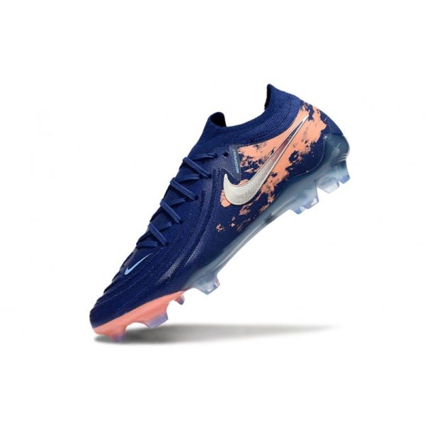 Nike Phantom Luna 2 Elite Low FG Haaland Bleu Vide Chrome
