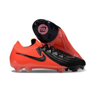 Chaussures de foot Nike Phantom Luna 2 Elite Low FG Noir Rouge