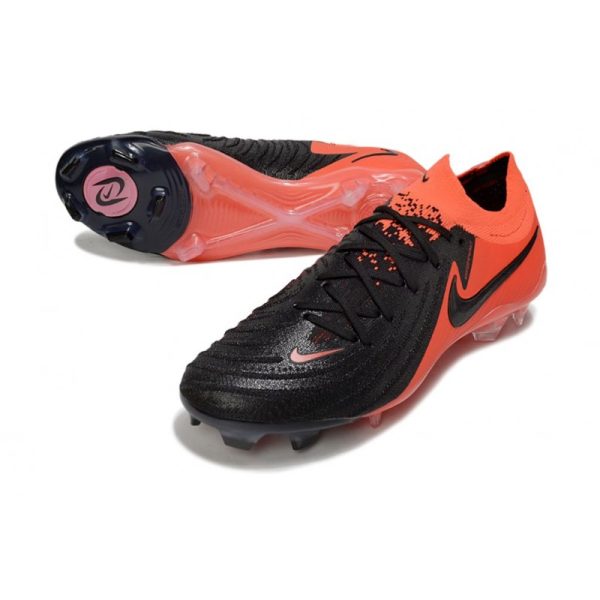 Nike Phantom Luna 2 Elite Low FG Noir Rouge