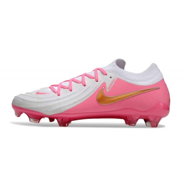 Nike Phantom Luna 2 Elite Low FG Rose Blanc
