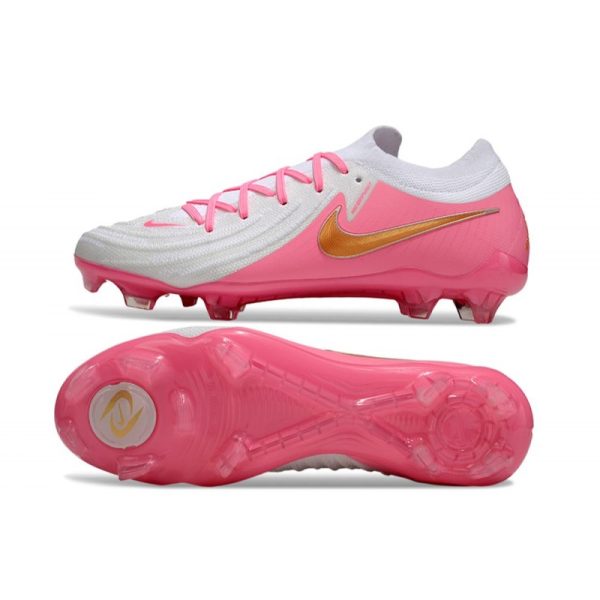 Nike Phantom Luna 2 Elite Low FG Rose Blanc