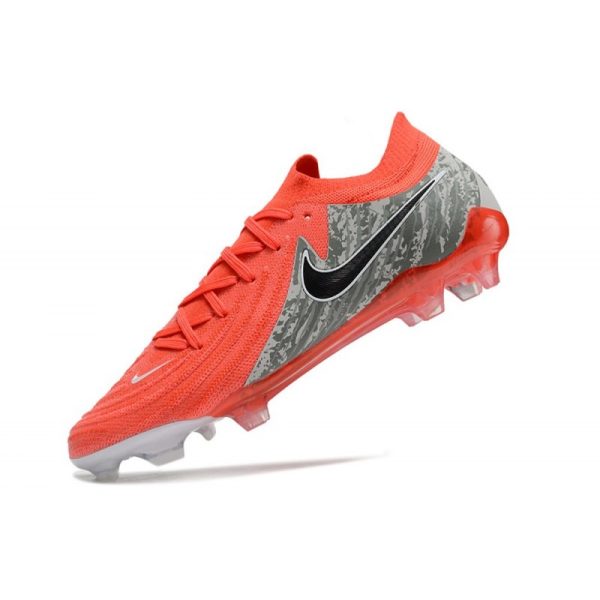 Nike Phantom Luna 2 Elite Low FG Rouge Gris