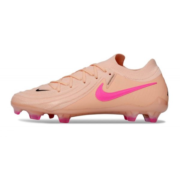Nike Phantom Luna 2 Elite Low FG Teinte Cramois Rose Explosif