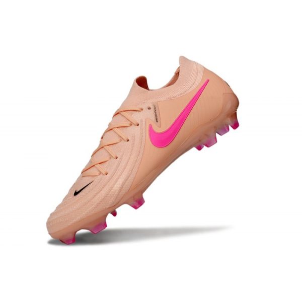 Nike Phantom Luna 2 Elite Low FG Teinte Cramois Rose Explosif