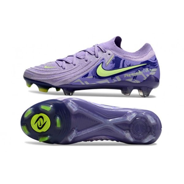 Nike Phantom Luna 2 Elite Low FG Violet Agate Volt Très Pâle