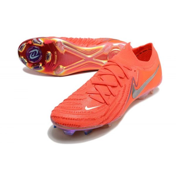 Nike Phantom Luna 2 Elite Low FG X Haaland Cramoisi Vif Blanc