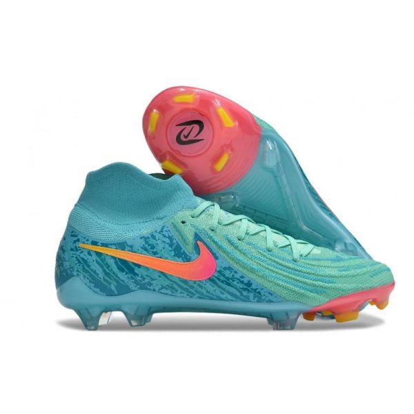 Chaussures de foot Nike Phantom Luna II Elite FG Vert Lueur Noir