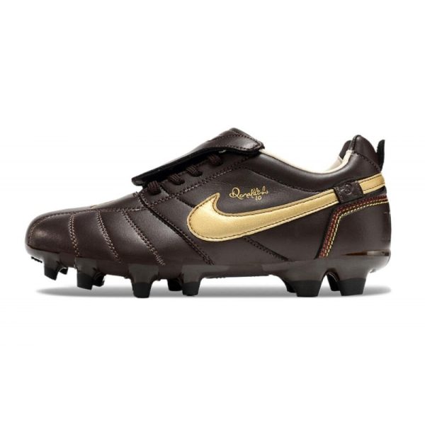 Nike Tiempo Legend 10 Elite FG Ronaldo Marron Or