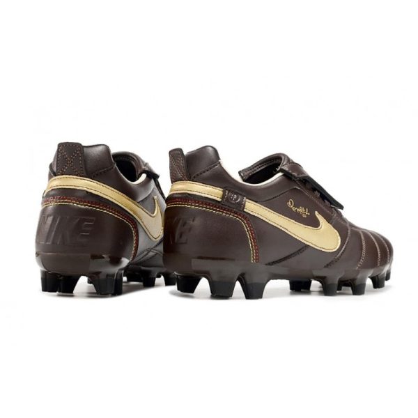 Nike Tiempo Legend 10 Elite FG Ronaldo Marron Or