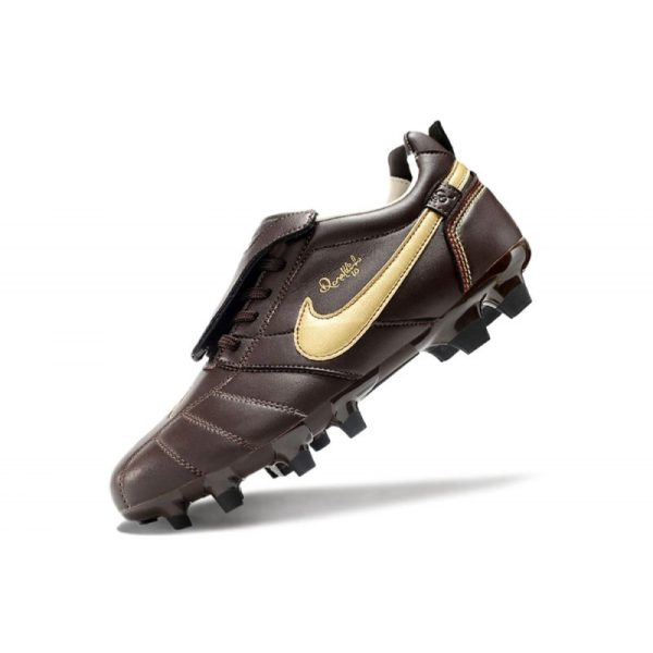 Nike Tiempo Legend 10 Elite FG Ronaldo Marron Or