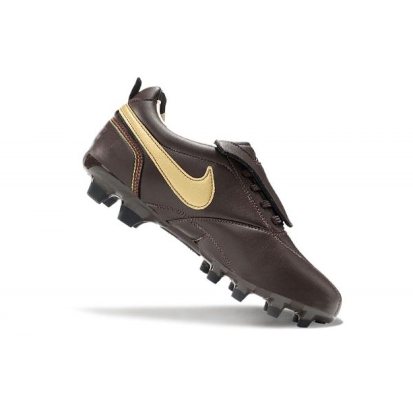 Nike Tiempo Legend 10 Elite FG Ronaldo Marron Or