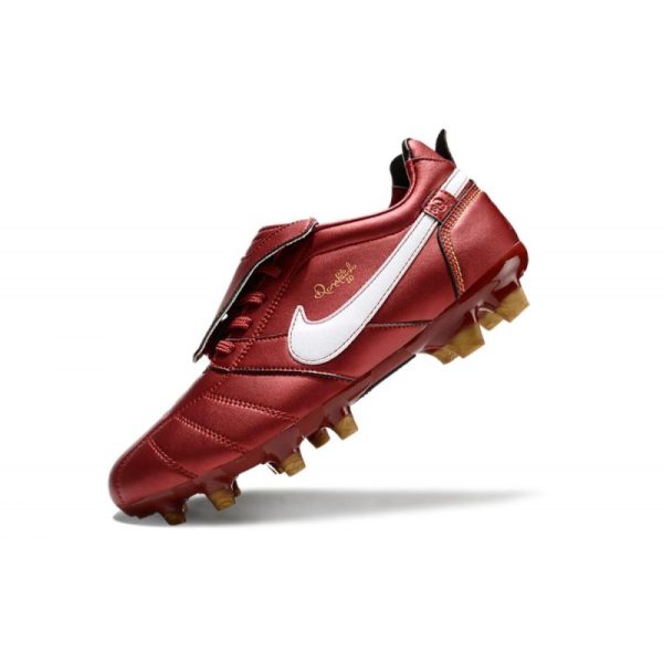 Nike Tiempo Legend 10 Elite FG Rouge Blanc