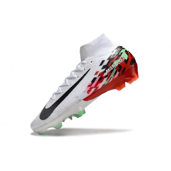 Nike Zoom Mercurial Superfly 10 Elite FG Blanc Noir Rouge