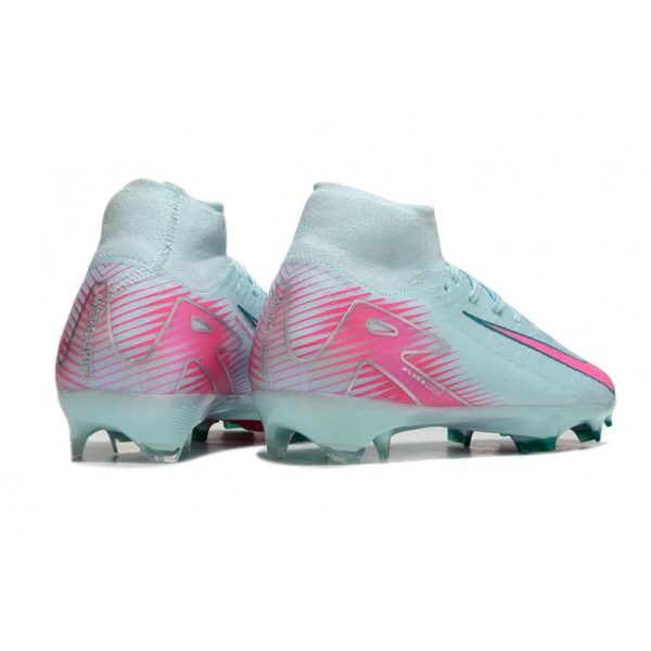 Nike Zoom Mercurial Superfly 10 Elite FG Bleu Glacier Rose