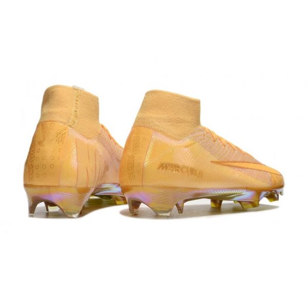 Nike Zoom Mercurial Superfly 10 Elite FG Jaune Or