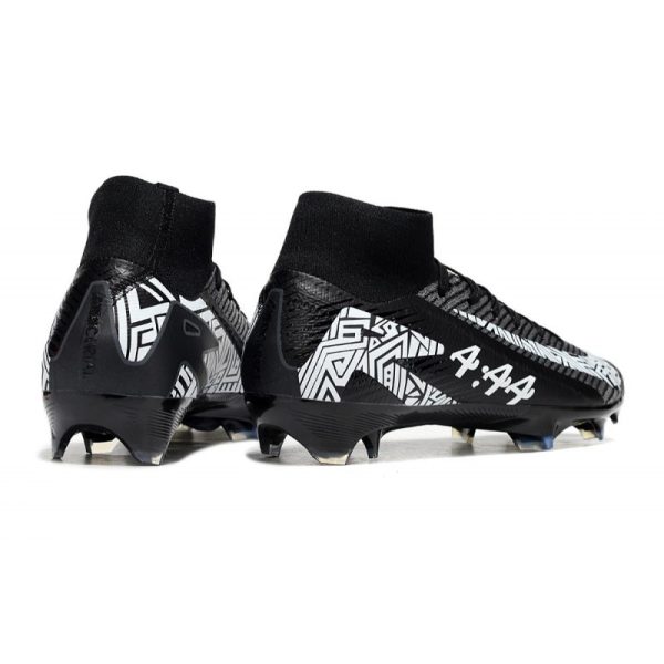 Nike Zoom Mercurial Superfly 10 Elite FG Noir Blanc