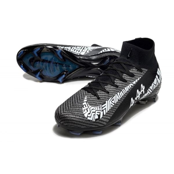 Nike Zoom Mercurial Superfly 10 Elite FG Noir Blanc