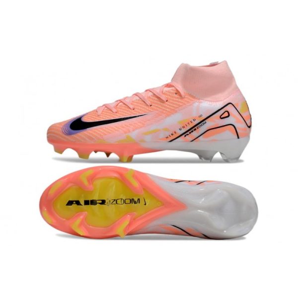 Nike Zoom Mercurial Superfly 10 Elite FG Orange Noir