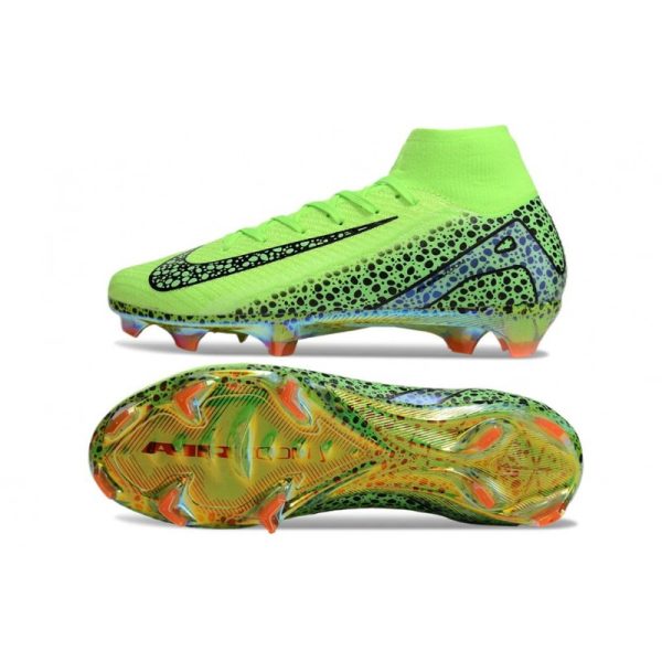Nike Zoom Mercurial Superfly 10 Elite FG Vert Noir