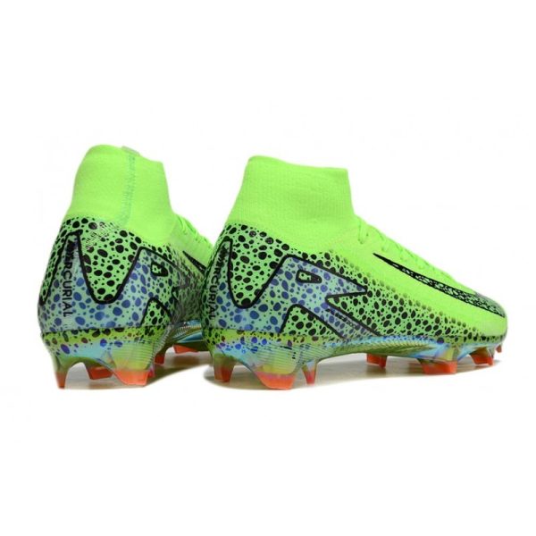 Nike Zoom Mercurial Superfly 10 Elite FG Vert Noir