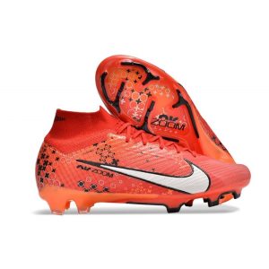Nike Zoom Mercurial Superfly 9 Elite FG Chaussure MDS Carmin Clair Ivoire Pâle Mandarine Vif