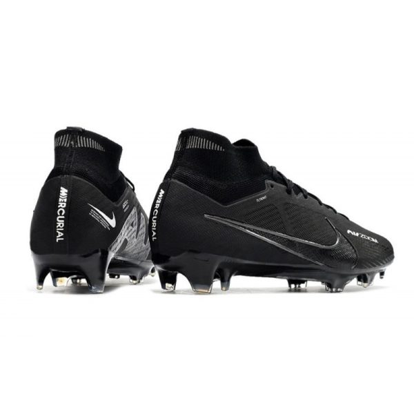 Nike Zoom Mercurial Superfly 9 Elite FG Chaussure Noir