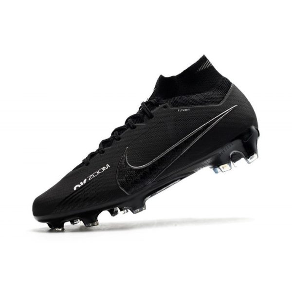 Nike Zoom Mercurial Superfly 9 Elite FG Chaussure Noir