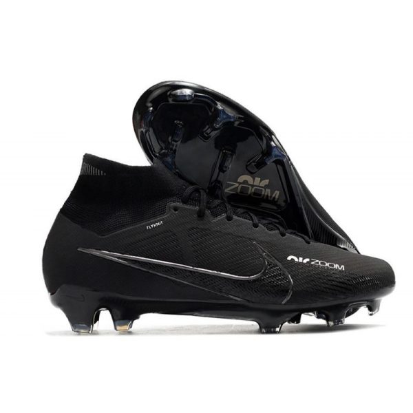 Nike Zoom Mercurial Superfly 9 Elite FG Chaussure Noir
