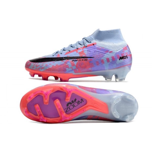 Nike Zoom Mercurial Superfly 9 Elite FG Dream Speed 6 - Cobalt Bonheur Noir Fuchsia Rêve