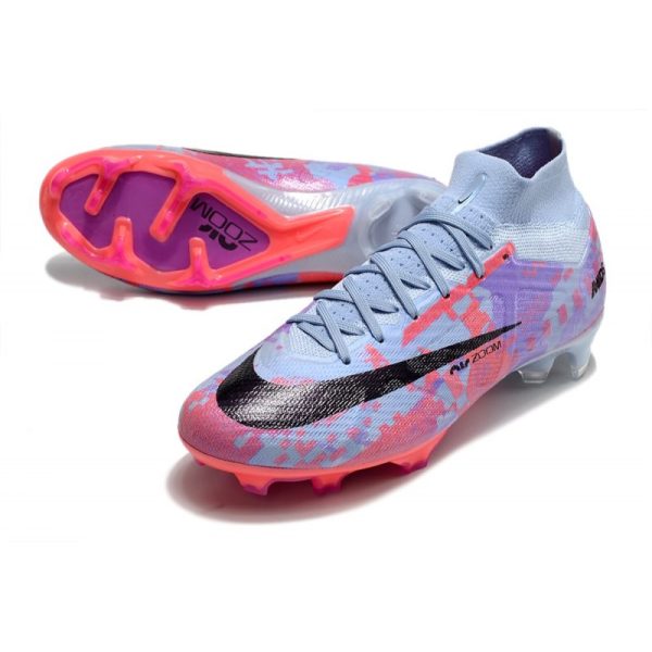 Nike Zoom Mercurial Superfly 9 Elite FG Dream Speed 6 - Cobalt Bonheur Noir Fuchsia Rêve