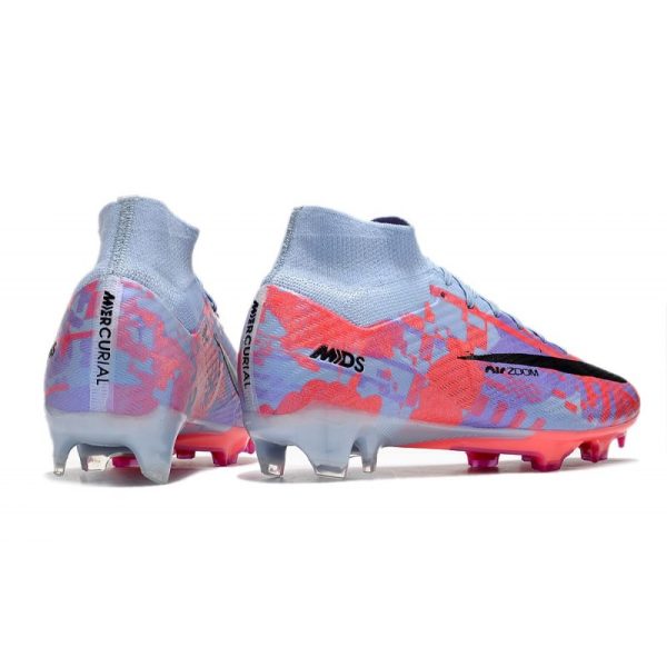 Nike Zoom Mercurial Superfly 9 Elite FG Dream Speed 6 - Cobalt Bonheur Noir Fuchsia Rêve