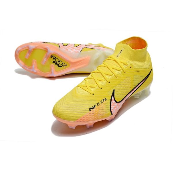 Nike Zoom Mercurial Superfly 9 Elite FG Lucent - Jaune Crépuscule Barely Grape