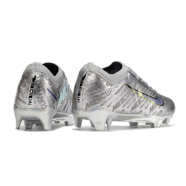 Nike Zoom Mercurial Vapor 15 Elite FG Neuf Argent Métallique Or