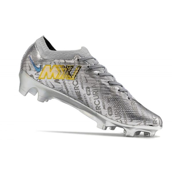 Nike Zoom Mercurial Vapor 15 Elite FG Neuf Argent Métallique Or