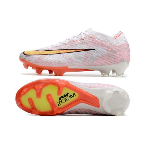 Nike Zoom Mercurial Vapor 15 Elite FG Neuf Blanc Orange Jaune