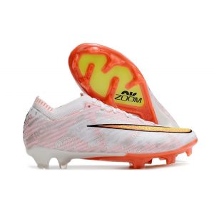 Nike Zoom Mercurial Vapor 15 Elite FG Neuf Blanc Orange Jaune