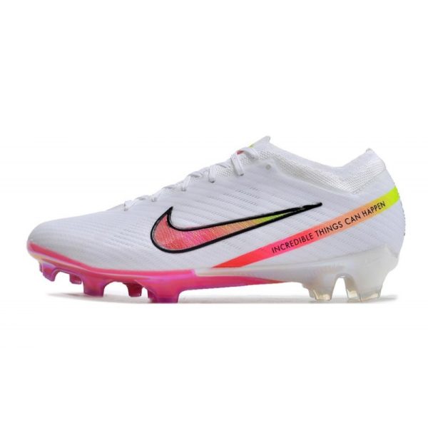 Nike Zoom Mercurial Vapor 15 Elite FG Neuf Blanc Rose