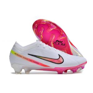 Nike Zoom Mercurial Vapor 15 Elite FG Neuf Blanc Rose