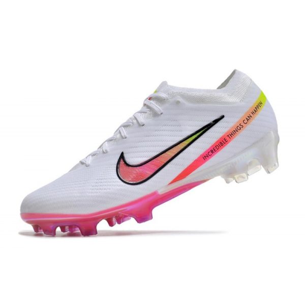 Nike Zoom Mercurial Vapor 15 Elite FG Neuf Blanc Rose