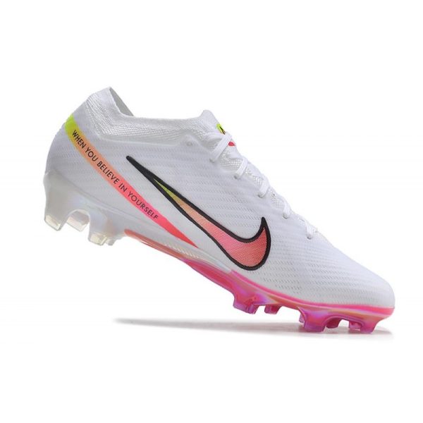 Nike Zoom Mercurial Vapor 15 Elite FG Neuf Blanc Rose