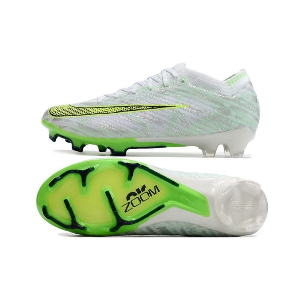 Nike Zoom Mercurial Vapor 15 Elite FG Neuf Blanc Vert